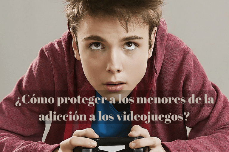 ¿Cómo proteger a los menores de la adicción a los videojuegos?